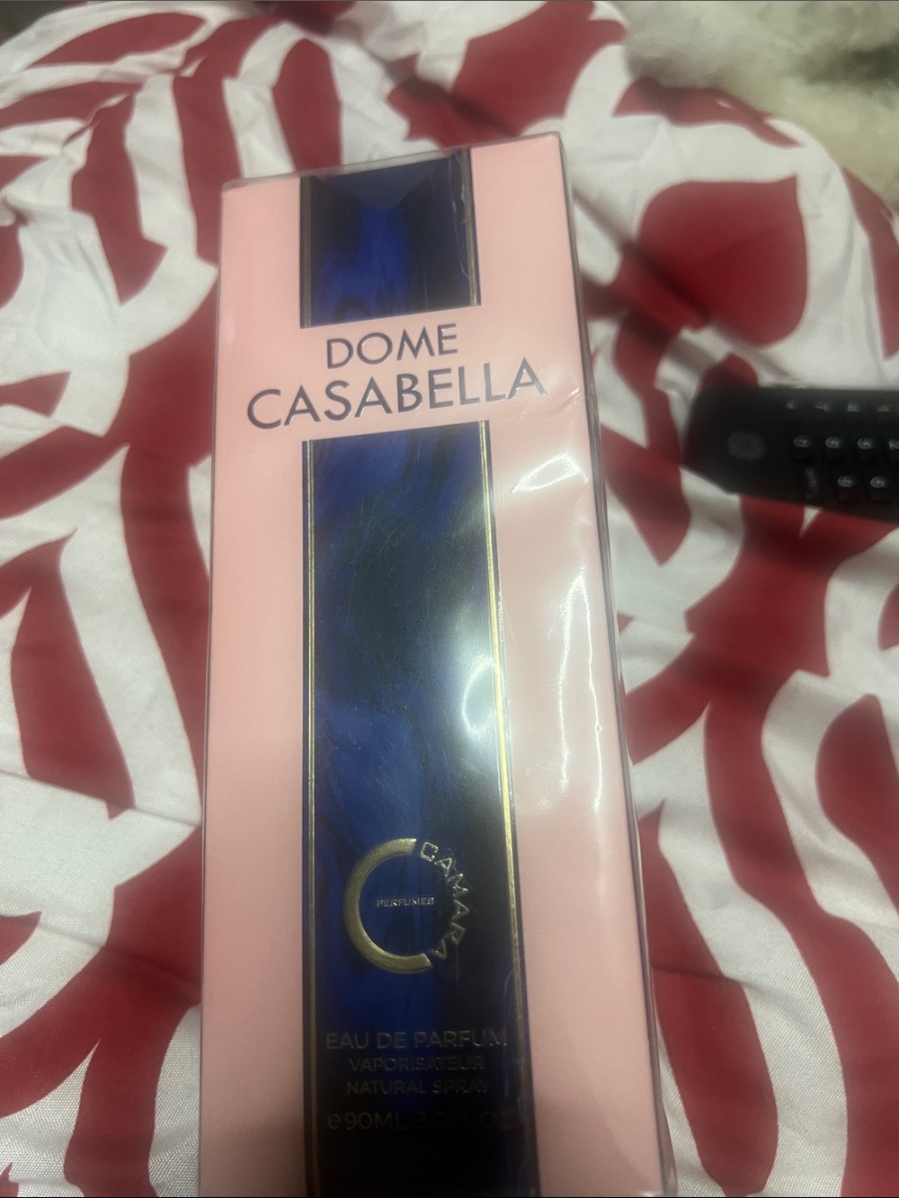 Source Unknown Dome Casabella Pink and Blue Fragrance Box